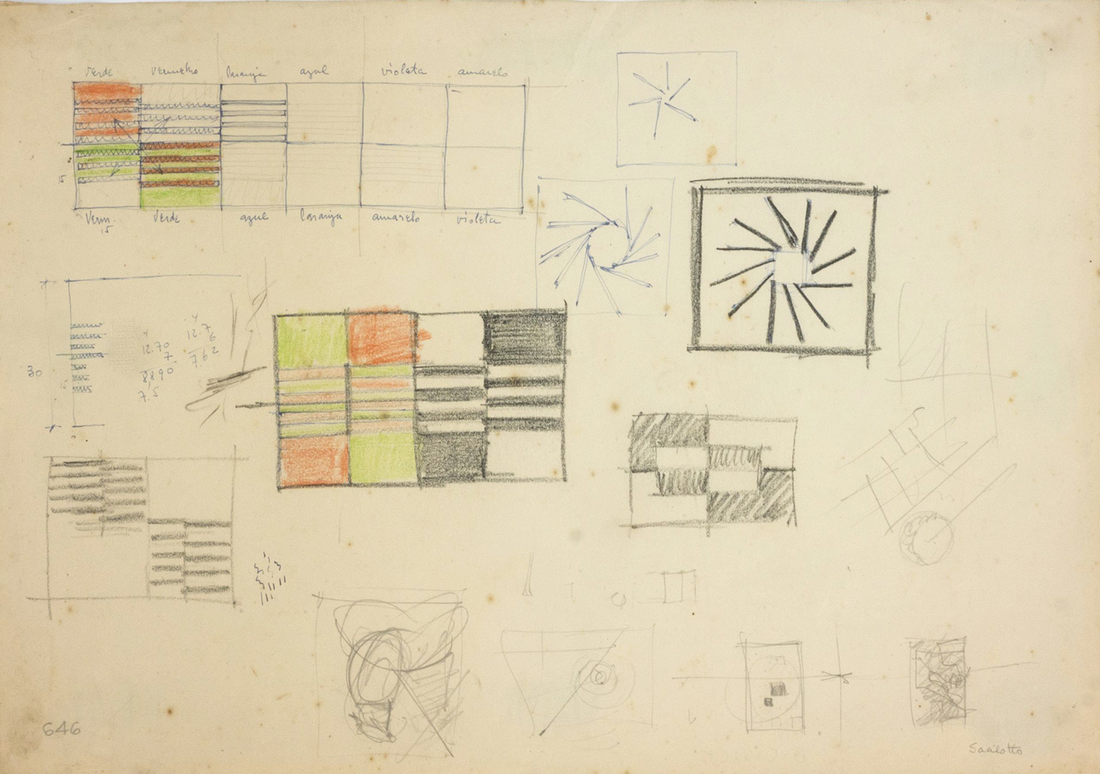 Estudo, déc. 1950
