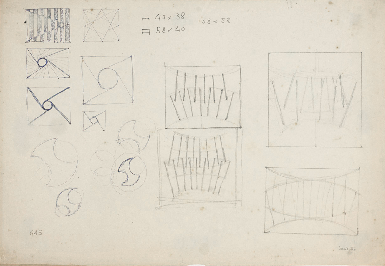Estudo, déc. 1950