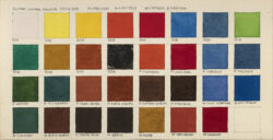 Tabela de cores