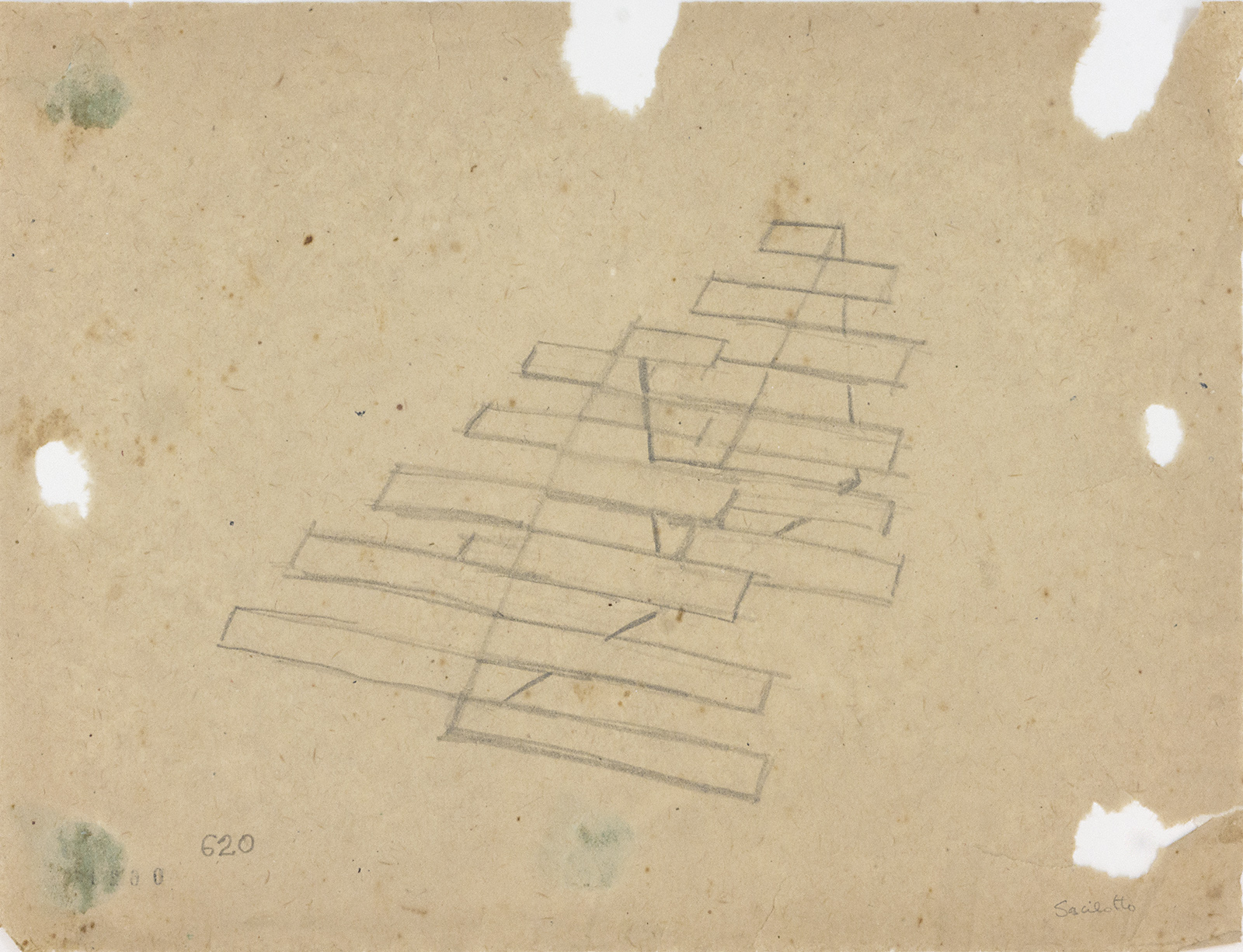 Estudo para escultura, déc. 1950