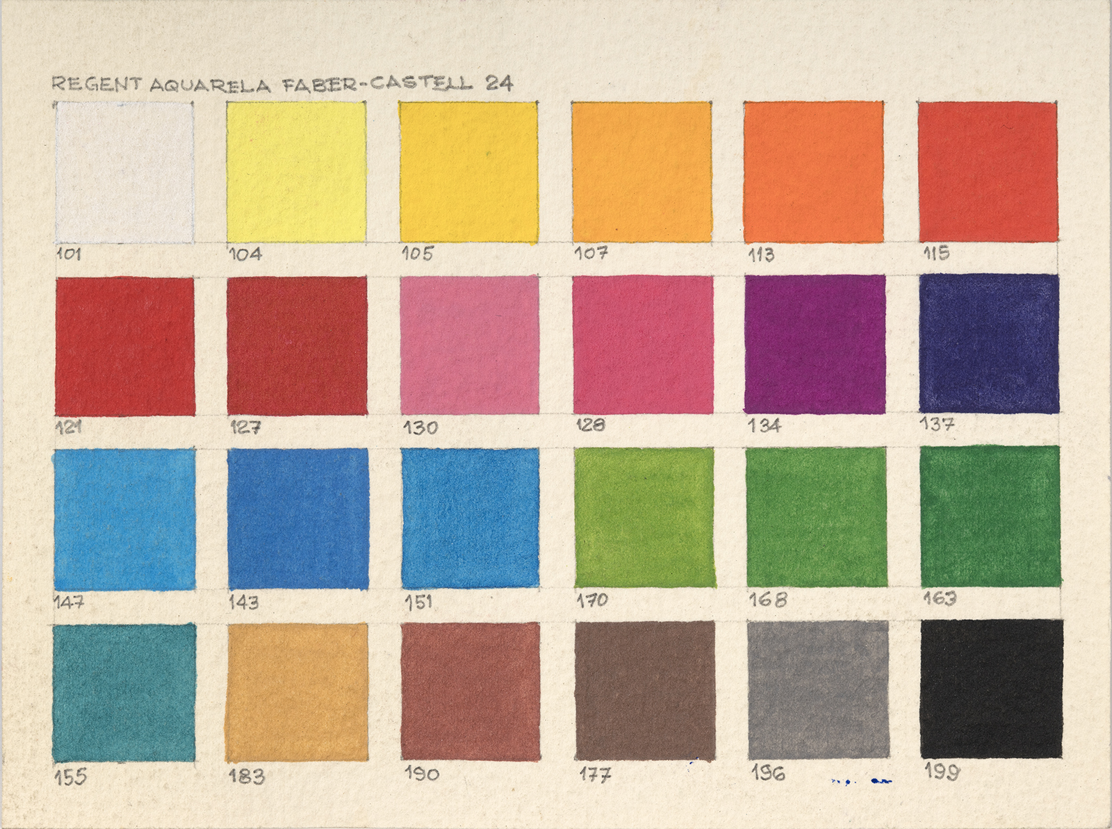 Tabela de cores, s.d.