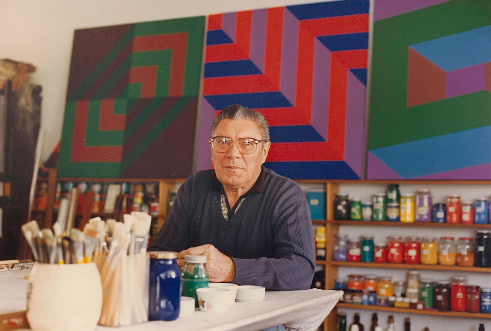 Ateliê da Rua Senador Fláquer, 1986