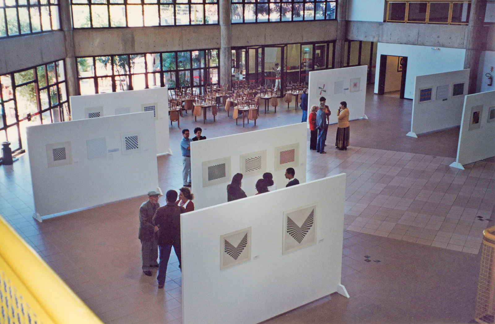 Exposição "Sacilotto - obra gravada completa" no Sesc São Carlos, em maio de 2001