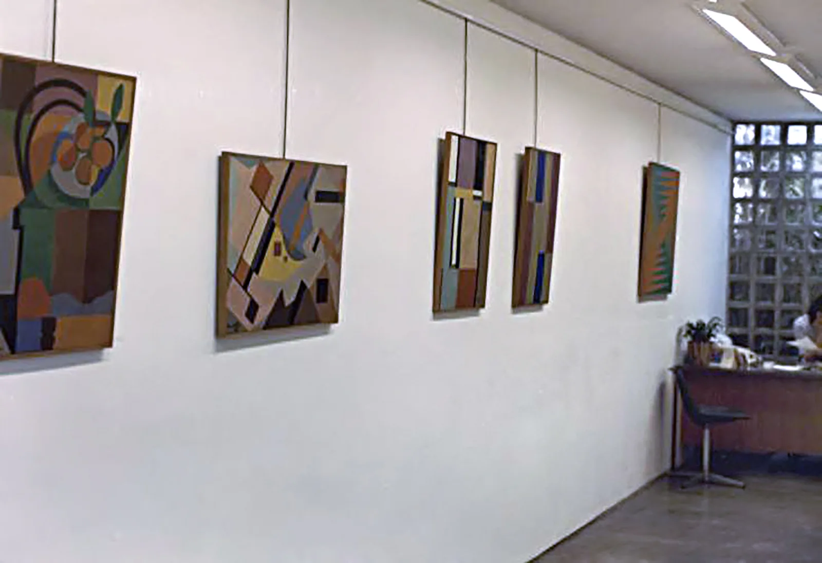 Exposição individual de Luiz Sacilotto, Galeria Millan, São Paulo, SP, 1988