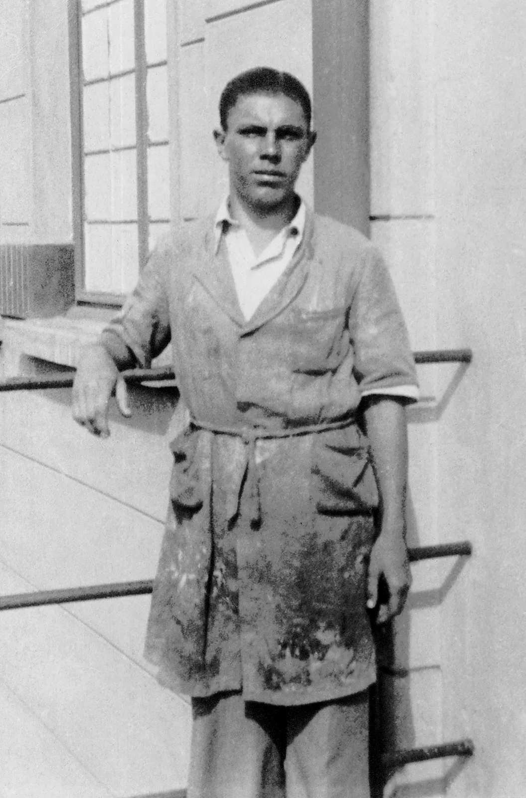 Em 1942, no Instituto Profissional Masculino, em São Paulo, SP