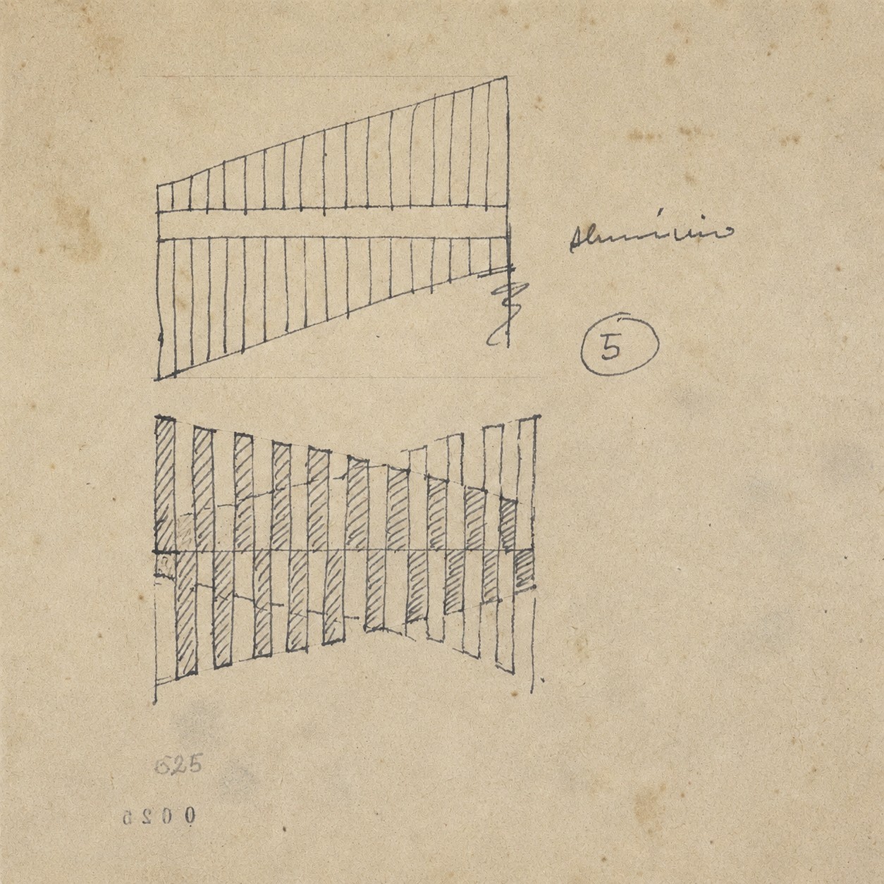 Estudo para escultura, déc. 1950