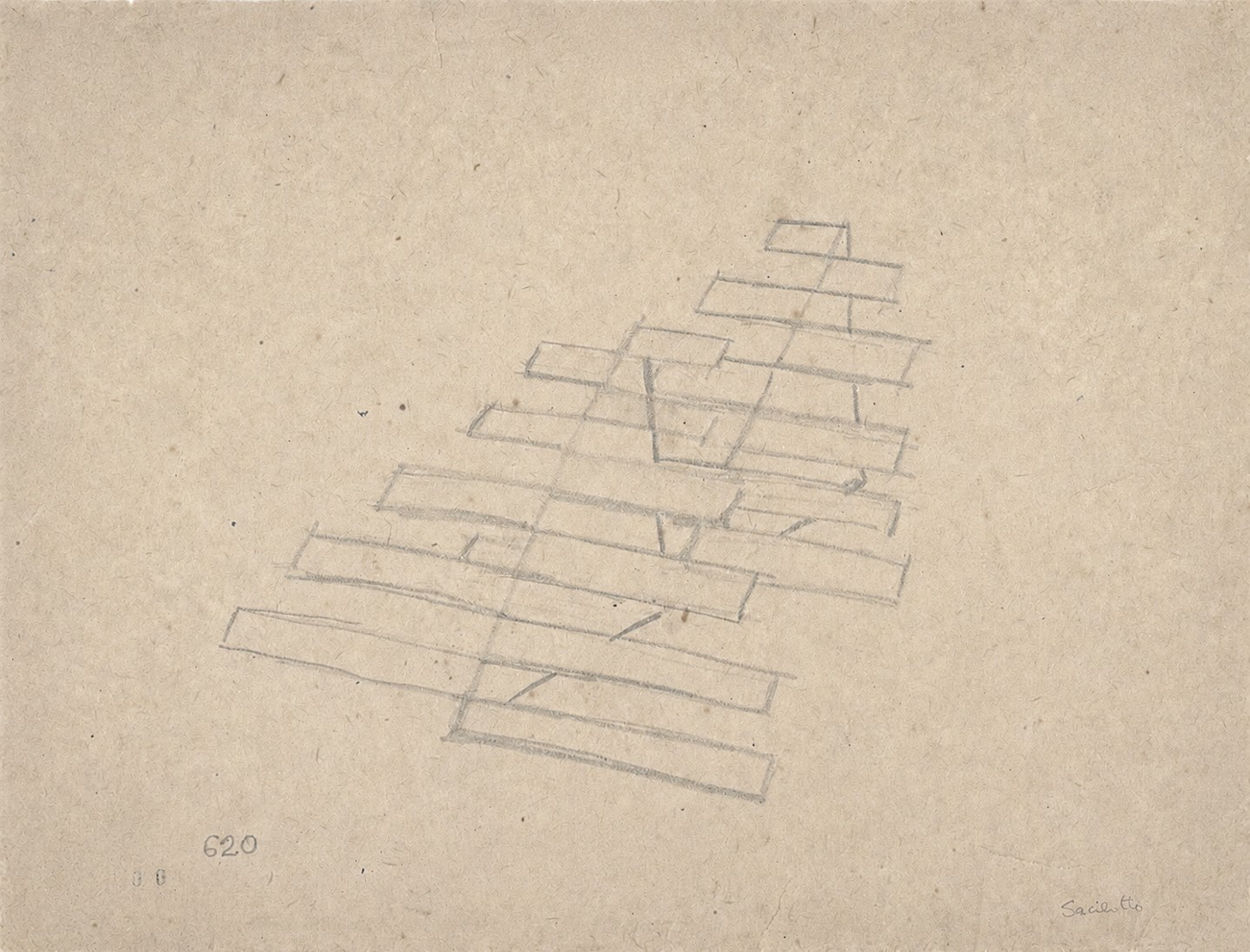 Estudo para escultura, déc. 1950