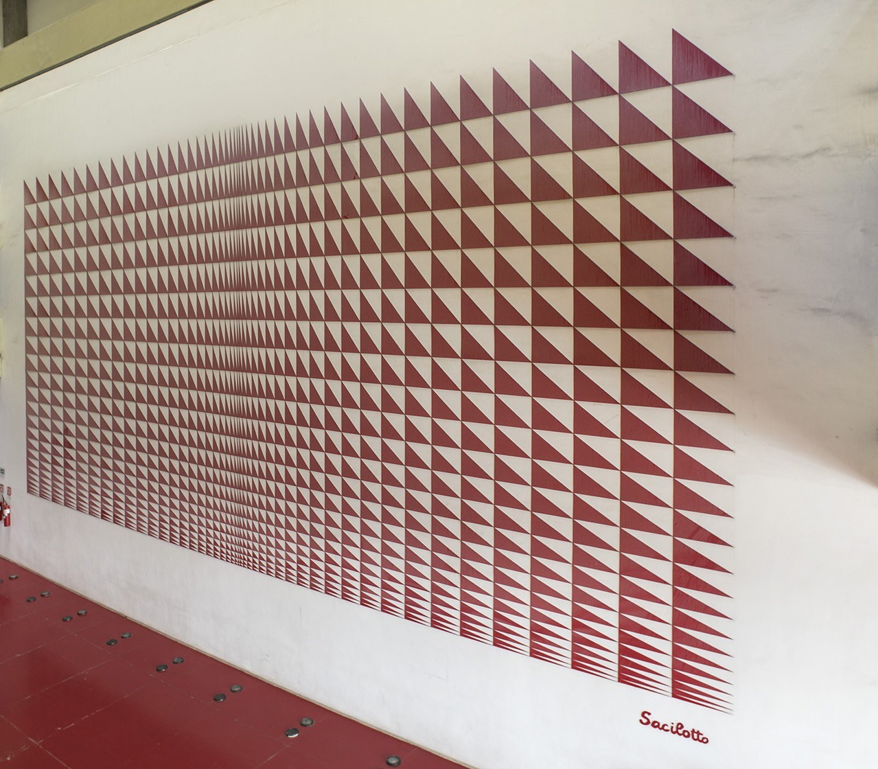 [Painel na Universidade Federal  do ABC] (a partir do desenho original da Serigrafia nº 26)