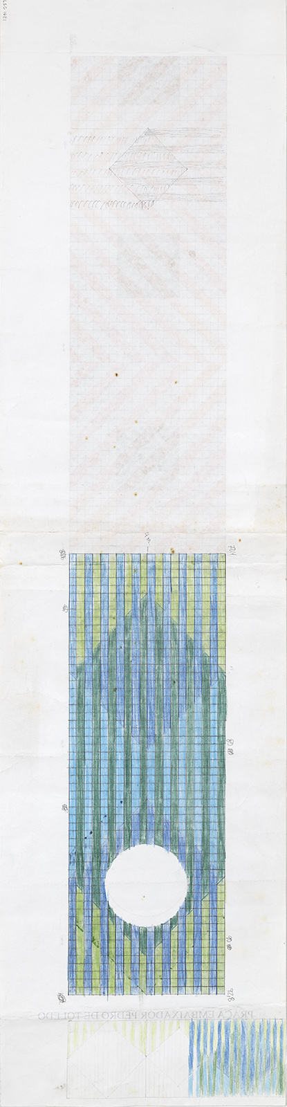 Sem título [verso de Projeto Oliveira Lima, estudo Trecho 7B, L2], 1999
